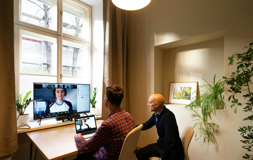 Creative business team working together at office